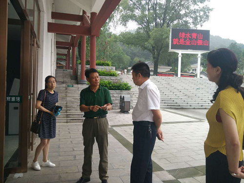 南湾湖邀请河南省旅游专家指导培训标准化创建工作